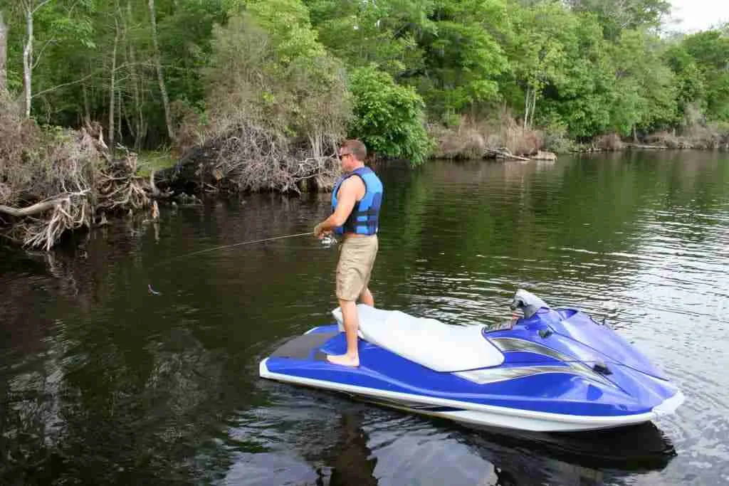 Fishing With A Jet Ski