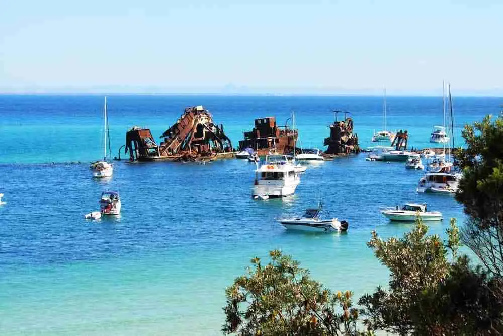 Riding Pwc At Tangalooma Island