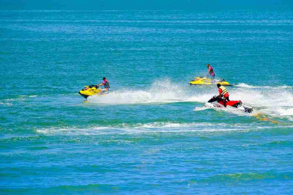 Tow Boat With Jet Ski