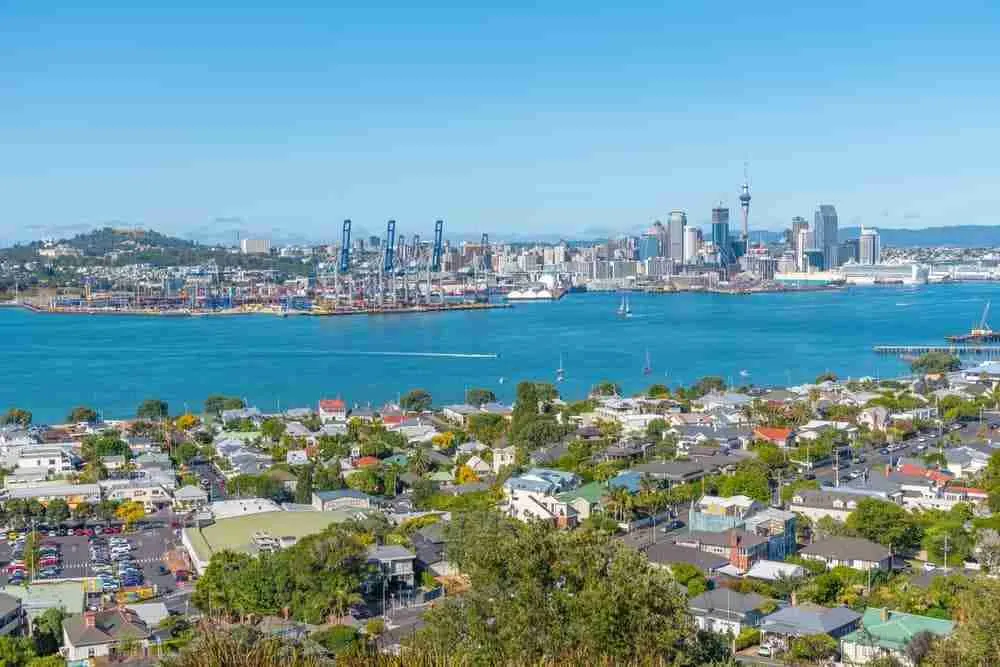 Riding A Jet Ski Near Auckland Last Summer