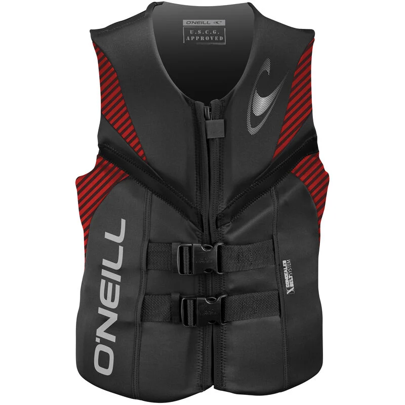 O'Neill Men'S Reactor Uscg Life Vest 1 O'Neill Men'S Reactor Life Jacket Red