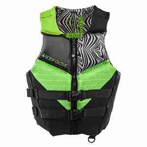 Body Glove Men’s Phantom USCGA Life Jacket PFD-GRN/Gry-M