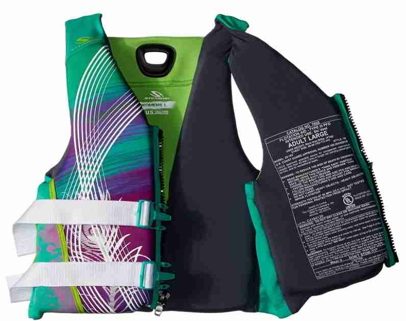 Stearns Men’s V1 Series Hydroprene Life Jacket 7 Sterns Women'S V1 Series Hydroprene Life Jacket Inside